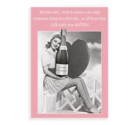 Regal Publishing Biglietto di compleanno divertente Humour Size does matter - 17,8 x 12,7 cm