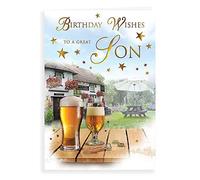 Regal Publishing Biglietto di compleanno tradizionale per figlio, 22,9 x 15,2 cm