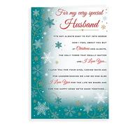 Regal Publishing C85542 - Biglietto di Natale per marito, 22,9 x 15,2 cm
