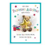 Regal Publishing Grazioso biglietto di ringraziamento con assistente didattico, 20,3 x 15,2 cm