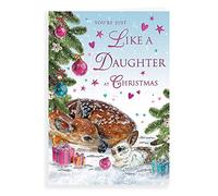 Regal Publishing Tradizionale biglietto di Natale come una figlia, 23 x 15 cm