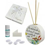 Regalami.shop Bomboniera diffusore Piccolo Principe con scatola, confetti, essenza, nastro e bigliettino personalizzato per Battesimo, Comunione, Party, Regalo (diffusore)