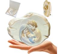 Regalami.Shop bomboniera o Regalo per Comunione, Cresima, Battesimo, Completa di Elegante Scatola da Regalo (Avorio 03)