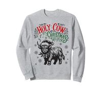 Regalati una Mooey Little Christmas Santa Highland Cow Felpa