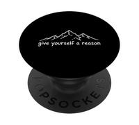 Regalati una ragione Escursionismo Trekking Alpinismo PopSockets PopGrip Adesivo