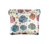 Regali Cartoon Colorful PU Cuoio Piccolo Portamonete Portatile Mini Portafoglio Della Borsa per le Donne Viaggio, regali cartone animato colorato, 1 size, Stampa artistica