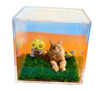 Regali commemorativi per animali domestici per gatti, gatto commemorativo cane che muore regalo proiezione olografica per animali domestici Tre modalità di interazione Ornamenti per cani Materiale ad