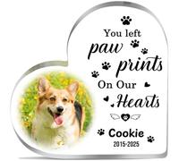 Regali commemorativi per cani per la perdita del cane, Targa commemorativa personalizzata per animali domestici, simpatia per la perdita di gatto, Regali di memoria per lutto per animali domestici