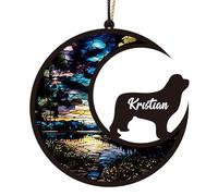 Regali commemorativi personalizzati per cani, ornamento commemorativo personalizzato con il nome del cane, regalo di solidarietà per la perdita di animali domestici per gli amanti dei cani