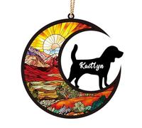 Regali commemorativi personalizzati per cani, ornamento commemorativo personalizzato con il nome del cane, regalo di solidarietà per la perdita di animali domestici per gli amanti dei cani