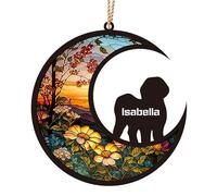 Regali commemorativi personalizzati per cani, ornamento commemorativo personalizzato con il nome del cane, regalo di solidarietà per la perdita di animali domestici per gli amanti dei cani