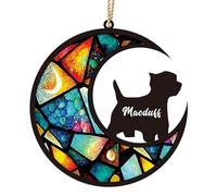 Regali commemorativi personalizzati per cani, ornamento commemorativo personalizzato con il nome del cane, regalo di solidarietà per la perdita di animali domestici per gli amanti dei cani