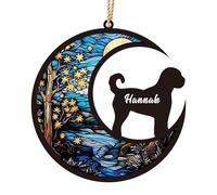 Regali commemorativi personalizzati per cani, ornamento commemorativo personalizzato con il nome del cane, regalo di solidarietà per la perdita di animali domestici per gli amanti dei cani