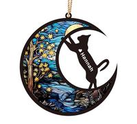 Regali commemorativi personalizzati per gatti, Ornamento commemorativo personalizzato con il nome del gatto, Regalo di solidarietà per la perdita di animali domestici per gli amanti dei gatti