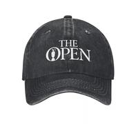 Regali compleannoBritish The Open 2022 Berretto da Baseball Classico Moda Copricapo in Cotone Invecchiato Unisex attività all'aperto Cappello Regolabile