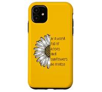 Regali con citazione ispiratrice di Daisy in a World Full of Roses Custodia per iPhone 11