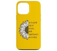 Regali con citazione ispiratrice di Daisy in a World Full of Roses Custodia per iPhone 13 Pro Max
