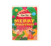 Regali creativi Cartolina Albero di Natale Cartolina Con Busta E Note Fatti A Mano Festival Auguri Per Amici Albero Di Natale
