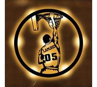 Regali di basket personalizzati, Segni al neon personalizzati del giocatore di basket per le luci al neon della decorazione della parete, Insegna al neon sportiva, Dimmable LED Bar Bee Neon Light USB
