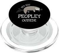 Regali di bradipo per introversi - è troppo persone fuori PopSockets PopGrip per MagSafe