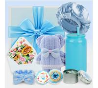 Regali di compleanno per donne, cesti regalo per donne, set da bagno felice rilassante regalo per donne, mamma, amici, sorella, nonna, moglie, regalo unico per donne, regali di San Valentino per lei