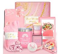 Regali di compleanno per donne, regali per lei scatola regalo unica, regali per le donne pacchetto cura relax spa set da bagno con tazze da caffè regalo di ringraziamento per mamma, amici, sorelle