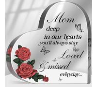 Regali di condoglianze per la perdita della mamma, regalo commemorativo per la perdita della persona cara, in memoria della mamma, decorazione funebre commemorativa