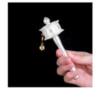 Regali di meditazione, buddismo per principianti Ruota di preghiera tenuta in mano Ruota di preghiera buddista Il buddismo tibetano è utilizzato per la preghiera, la benedizione, l