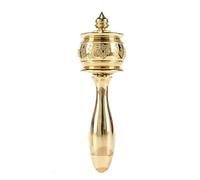 Regali di meditazione, buddismo per principianti Ruota di preghiera tenuta in mano Ruota di preghiera buddista Ruota di preghiera buddista, Ruota di preghiera tibetana Squisita dur