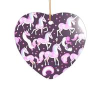 Regali di Natale con stampa di unicorni rosa, regalo per addio al nubilato e signora, un regalo unico per il ricordo di nozze