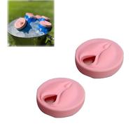 Regali di novità per la festa di addio al celibato, coperchi per lattina di soda a forma di vagina, bevande divertenti riutilizzabili, novità dono divertente per donne da donna (Pink)