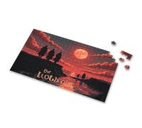 Regali di Pasqua per adulti The Lighthouse: A Mysterious Sunset Gathering Picture Puzzle Regali di Pasqua per adulti Puzzle 500 pezzi (300 pezzi)