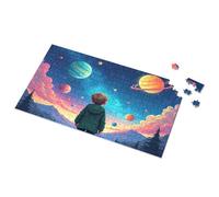 Regali di Pasqua per bambini piccoli che guardano i pianeti colorati nel cielo, puzzle per bambini, puzzle da 300 pezzi per adulti (1000 pezzi)