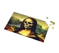 Regali di Pasqua per i più piccoli Teschio di Gioconda: una misteriosa trasformazione immagine puzzle puzzle bambino puzzle puzzle 300 pezzi per adulti (300 pezzi)
