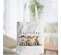 Regali di pecora per gli amanti delle pecore Roba delle pecore Borse della spesa riutilizzabili Borsa da spiaggia Tote in tela per le donne Lavoro Palestra Shopping Natale Compleanno Amico Figlia
