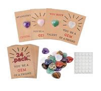 Regali di San per Bambini - Confezione da 24 Biglietti A Forma Cuore Scambio