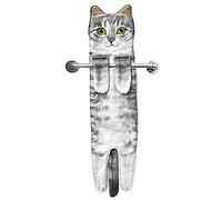 Regali Divertenti Gatto Asciugamani,Natale Decorazioni Asciugamano Cucina Bagno,Gatti Gadget Utili Originali,Idee Regalo Oggetti per La Casa Nuova,Regalo Compleanno per Donna Mamma Amanti dei Gatti