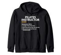 Regali Divertenti per Allenatori di Pilates Istruttore più Difficili Felpa con Cappuccio