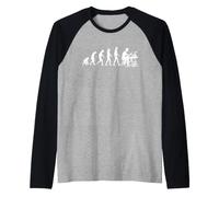 Regali Divertenti per L'Evoluzione dell'architetto Maglia con Maniche Raglan