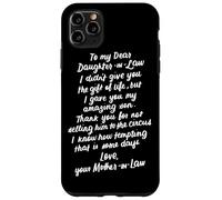 Regali Divertenti Per Nuora Alla Mia Cara Nuora Custodia per iPhone 11 Pro Max