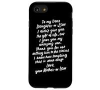Regali Divertenti Per Nuora Alla Mia Cara Nuora Custodia per iPhone SE (2020) / 7/8