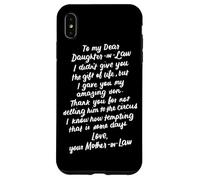 Regali Divertenti Per Nuora Alla Mia Cara Nuora Custodia per iPhone XS Max