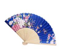 Regali Fan Borsa Vintage Cinese Fiori Pieghe Eroi Strumenti di Danza & Home Improvement Tazza di Carta (B, Taglia unica)