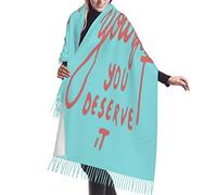 Regali insoliti per donne, scuri 1st Corinthians Love Is Patient Love Is Kind coppia cristiana versi della Bibbia scialli sciarpe involucri, Eal04, Etichettalia unica