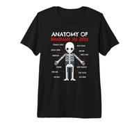 Regali Jiu Jitsu Anatomia Brazilian Jiu Jitsu Regali Divertenti BJJ Maglietta Premium