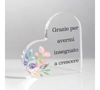 Regali Maestre Fine Anno Targa Maestra Grazie Maestra Placca Acrilica Regalo per Insegnante Idee Regalo Insegnanti Regalo Maestre Fine Elementari Asilo Regalo Professori Media Regalo Professoressa