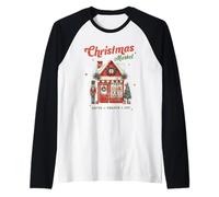 Regali Mercatino di Natale Tratta Gioia Maglia con Maniche Raglan
