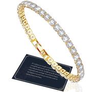 Regali Natale Donna Regalo Donna Natale, Regalo Donna Bracciale Tennis Donna Bracciale Donna Argento 925 Bracciale Tennis Bracciale Donna Bracciali Tennis Bracciali Argento 925 Donna, 18.5