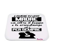 Regali Pazza idea Mouse Pad Decorato con Frase Simpatica - 25x20 cm - Materiale Antiscivolo - Design Affettuoso - Utilizzo Quotidiano - Collezione Regalo Mamma