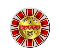 Regali Pazza idea Mouse Pad Decorato con Frase 'Viva La Donna' - 25x20 cm - Materiale Antiscivolo - Design Elegante - Regalo Festa della Donna - Collezione Speciale